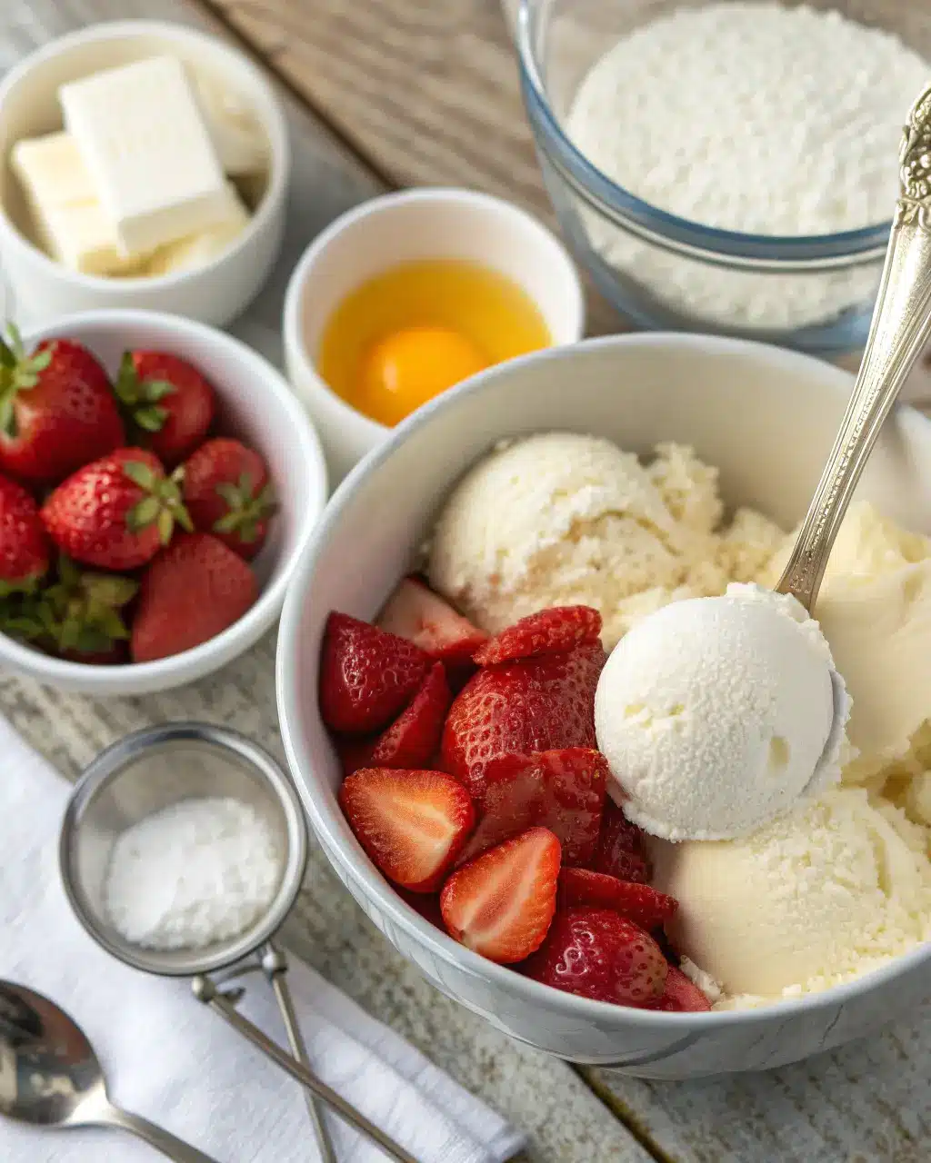 strawberry shortcake ice cream