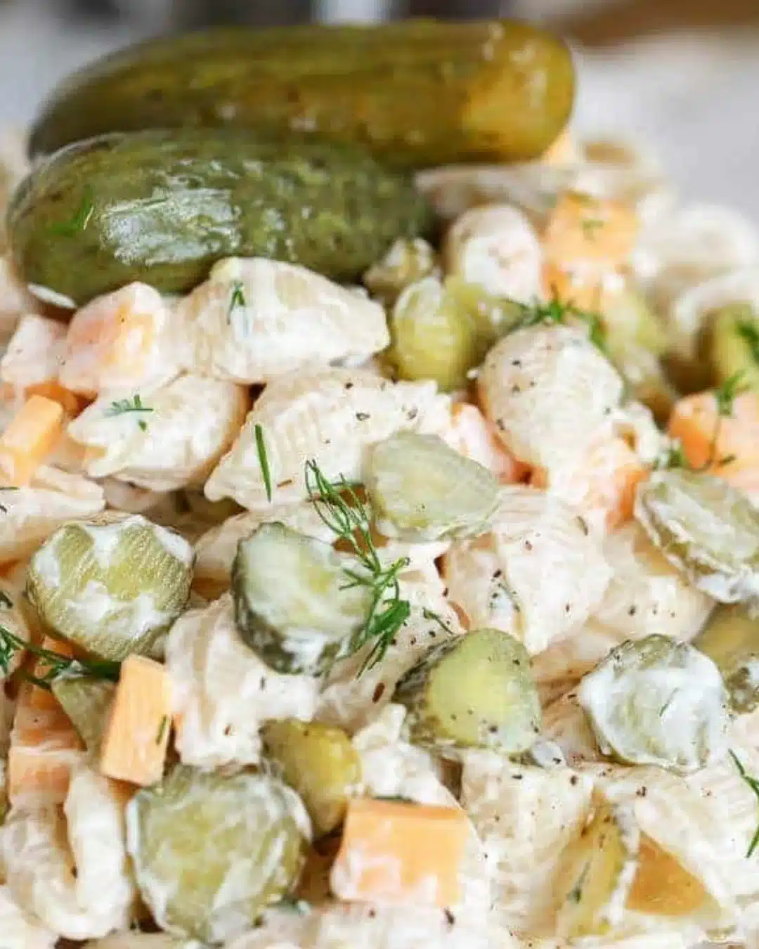 Pickle Pasta Salad