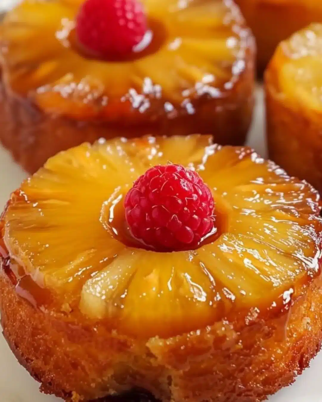 Mini Pineapple Upside-Down Cakes