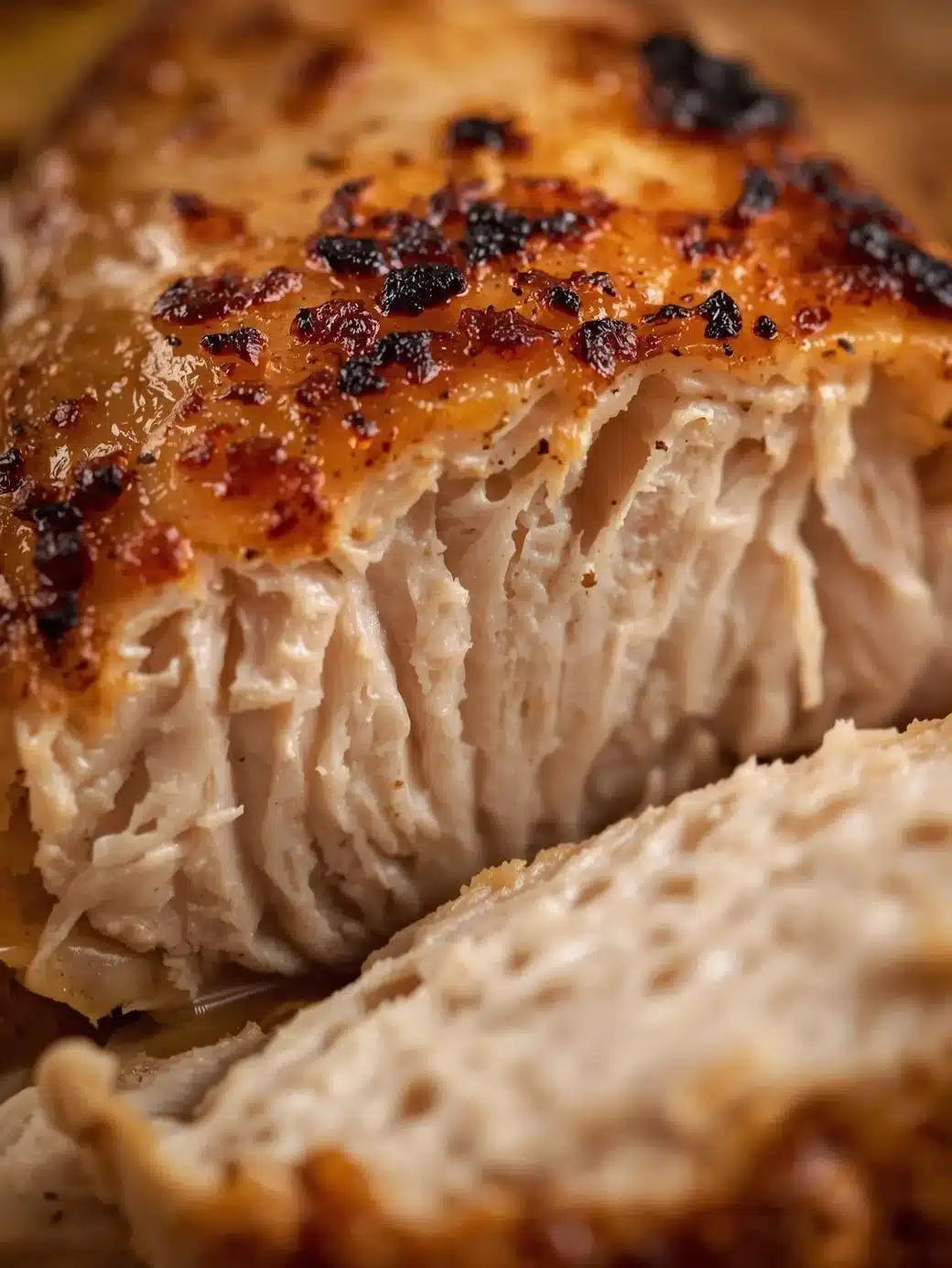 Plate of lazy dinner chicken breast with vegetables and spices