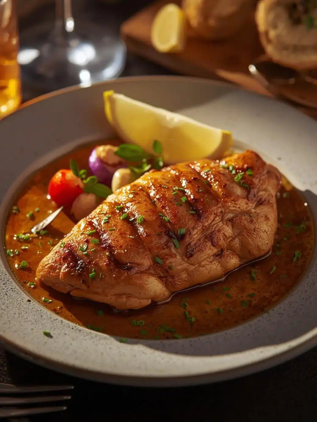 Delicious chicken breast dinner ideas presented on a beautiful dining table.