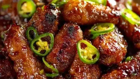 Plate of Mississippi Little Smokies served with sauce.