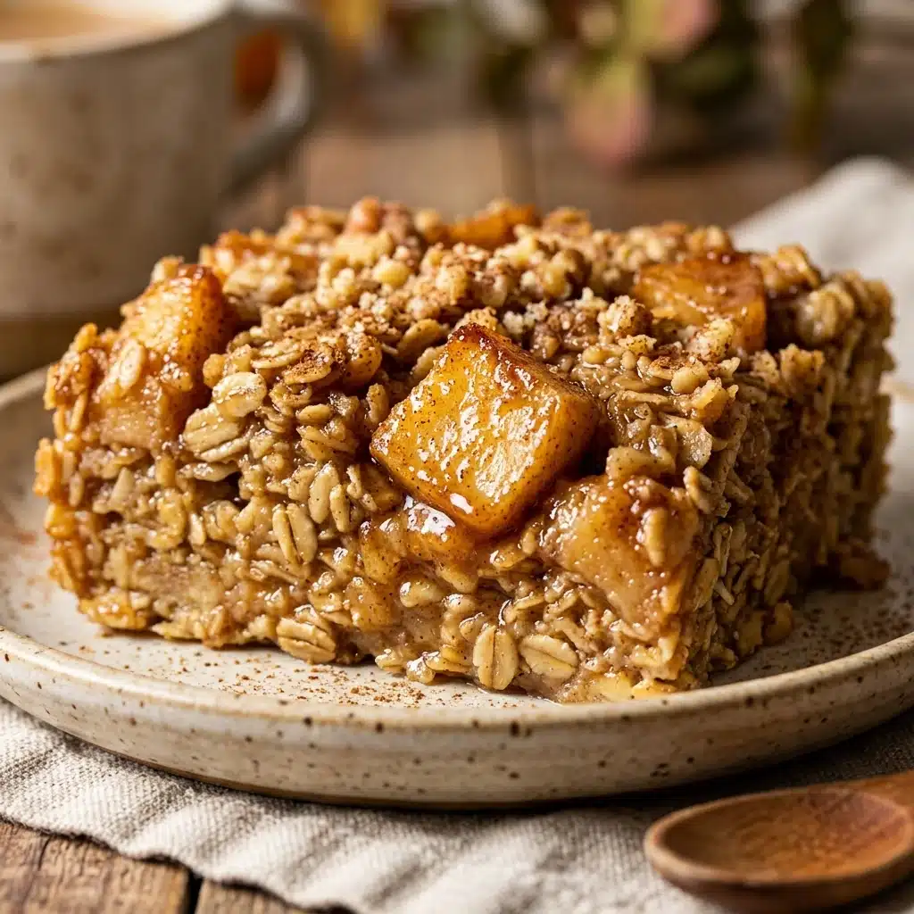 Apple Cinnamon Baked Oatmeal for a Cozy Fall Breakfast