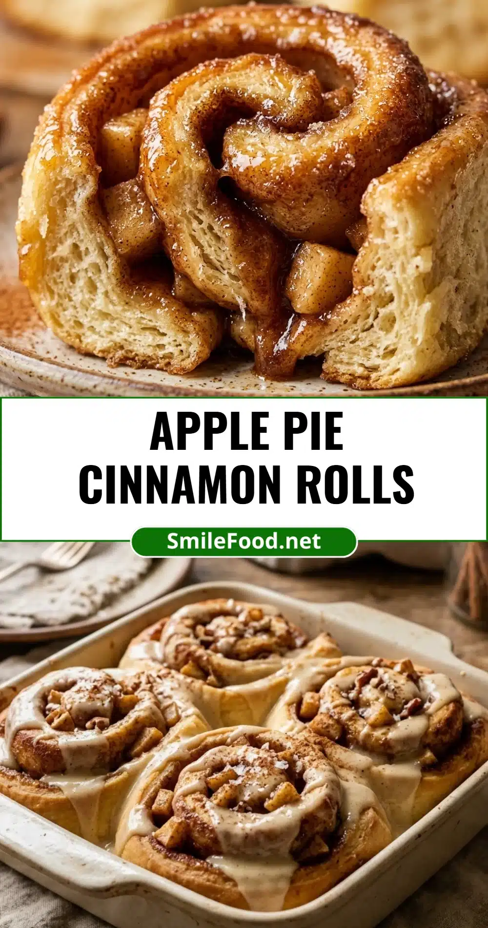 Apple Pie Cinnamon Rolls