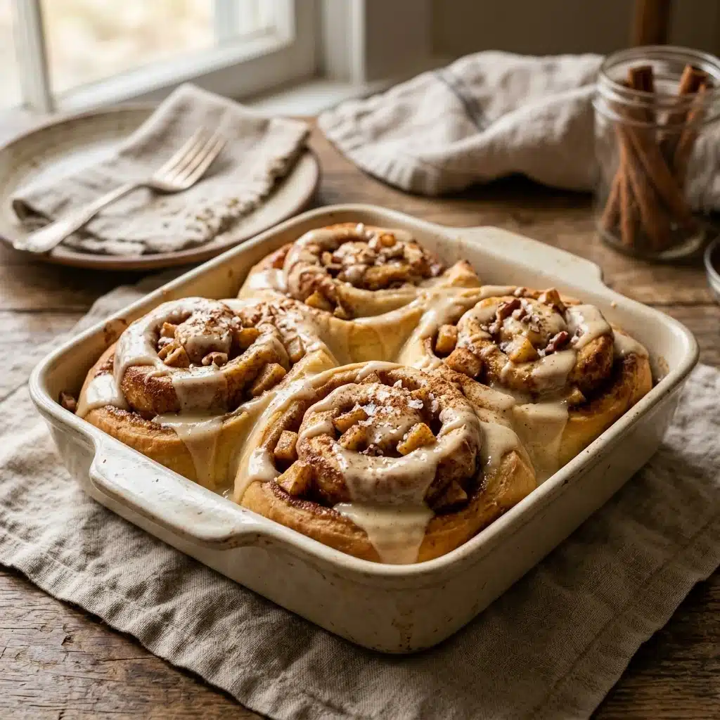 Apple Pie Cinnamon Rolls