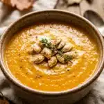 Butternut Squash Apple Soup for Cozy Fall Comfort Food