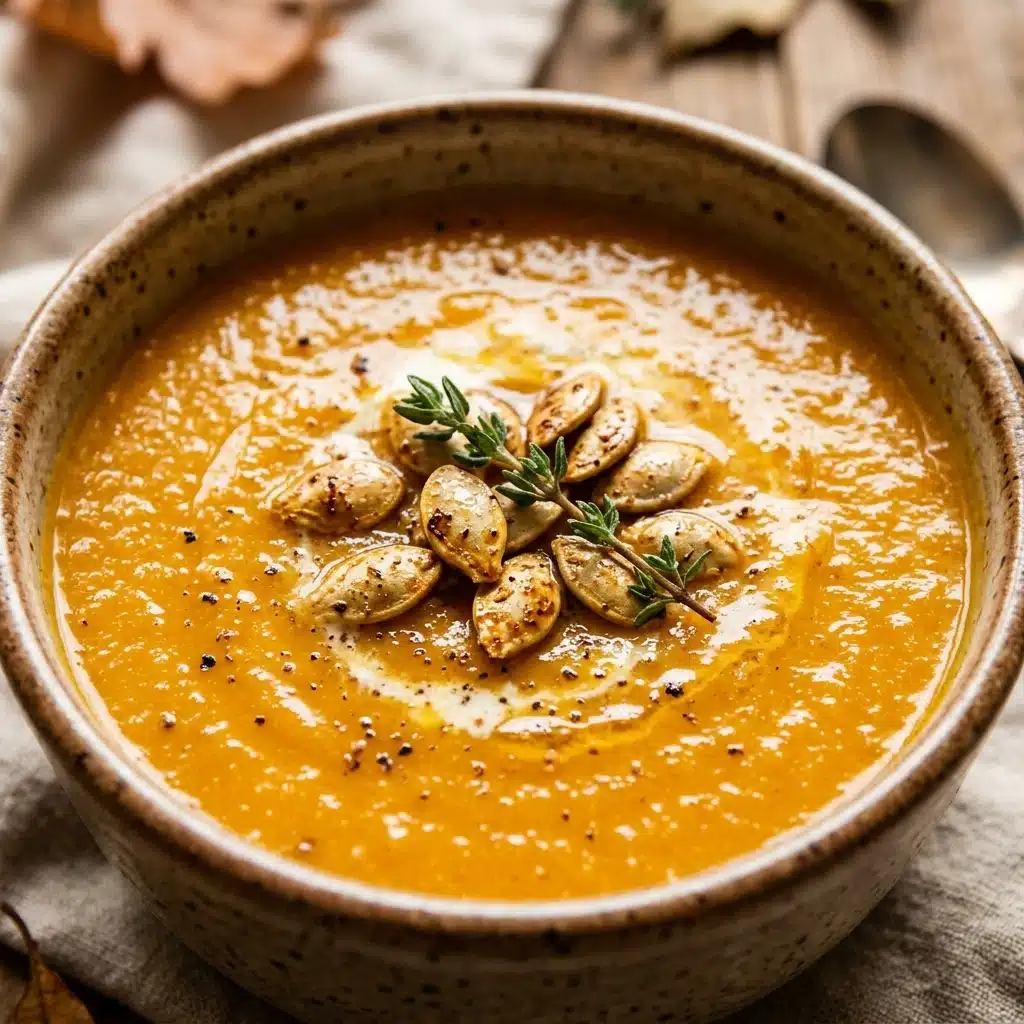 Butternut Squash Apple Soup for Cozy Fall Comfort Food