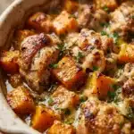 Butternut Squash Chicken Bake