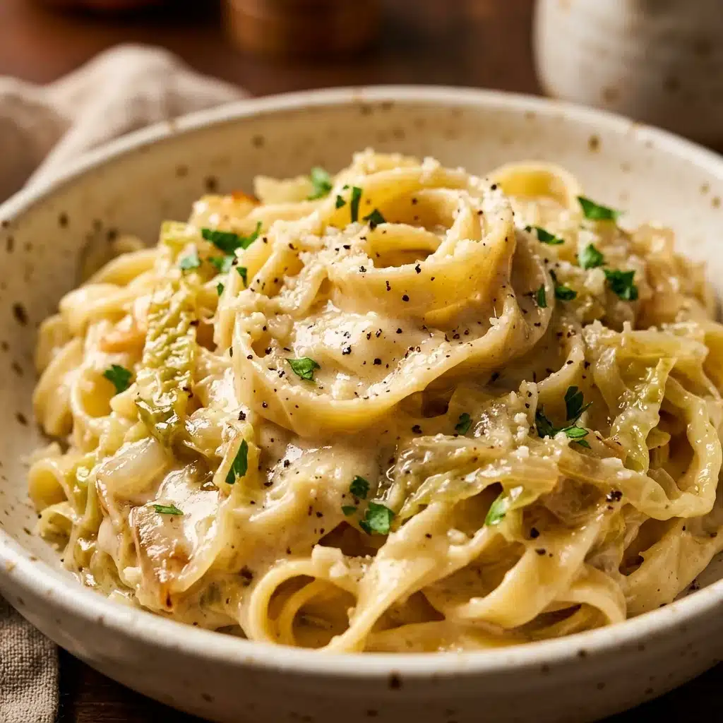 Cabbage Alfredo for a Cozy and Easy Fall Dinner