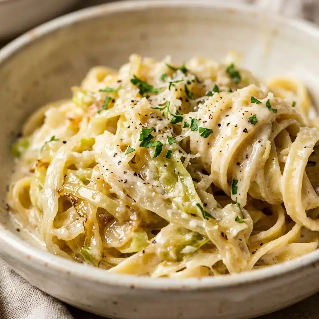 Cabbage Alfredo