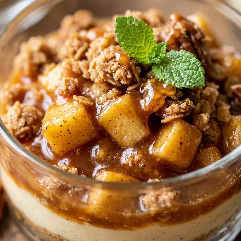 Caramel Apple Dessert Cups