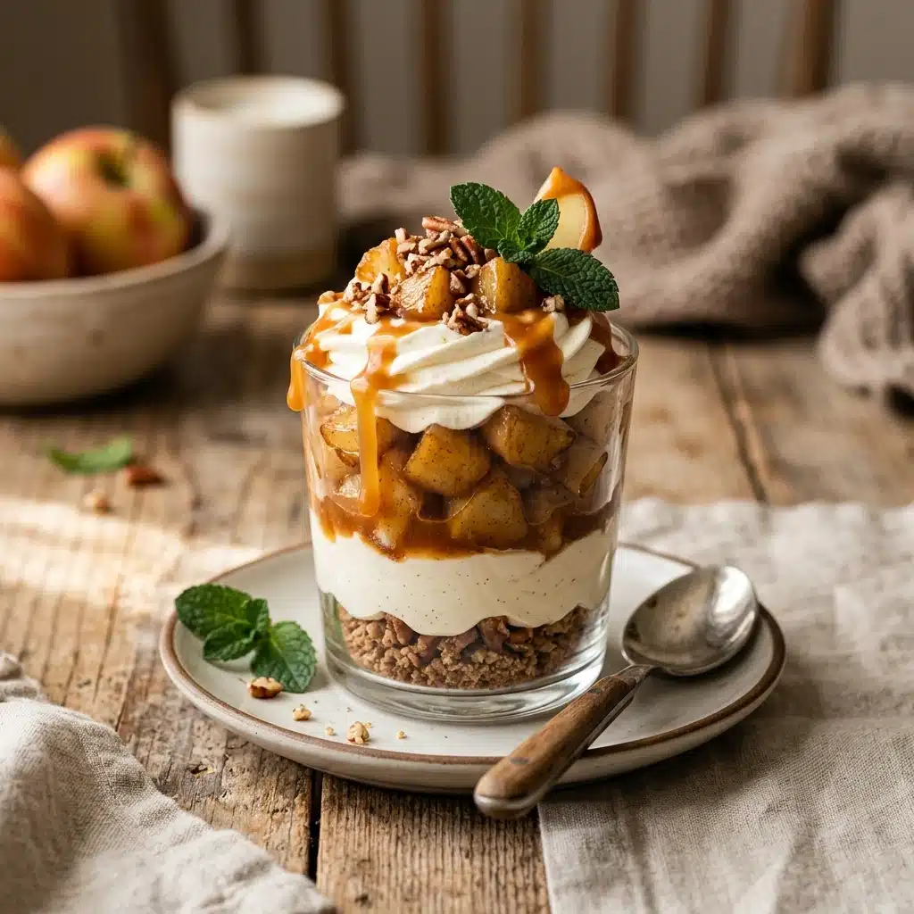 Caramel Apple Dessert Cups
