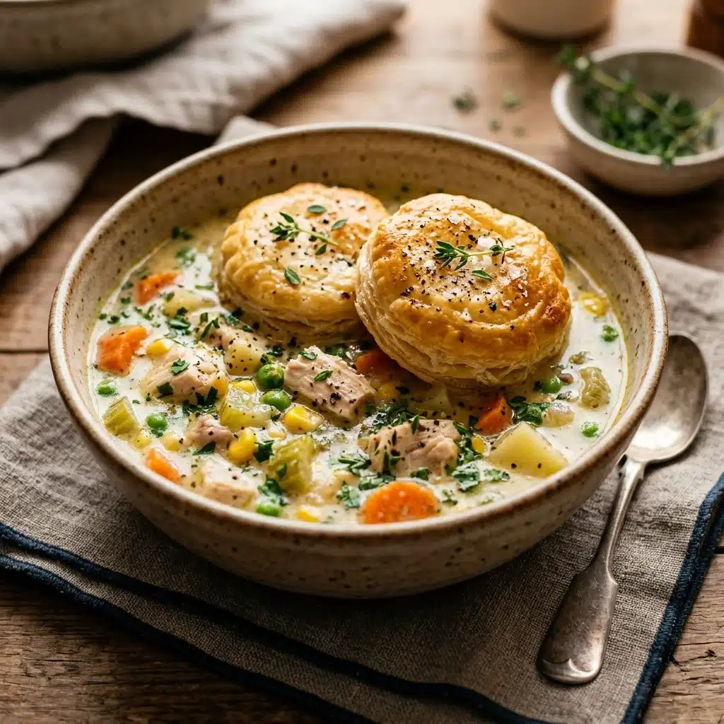 Chicken Pot Pie Soup