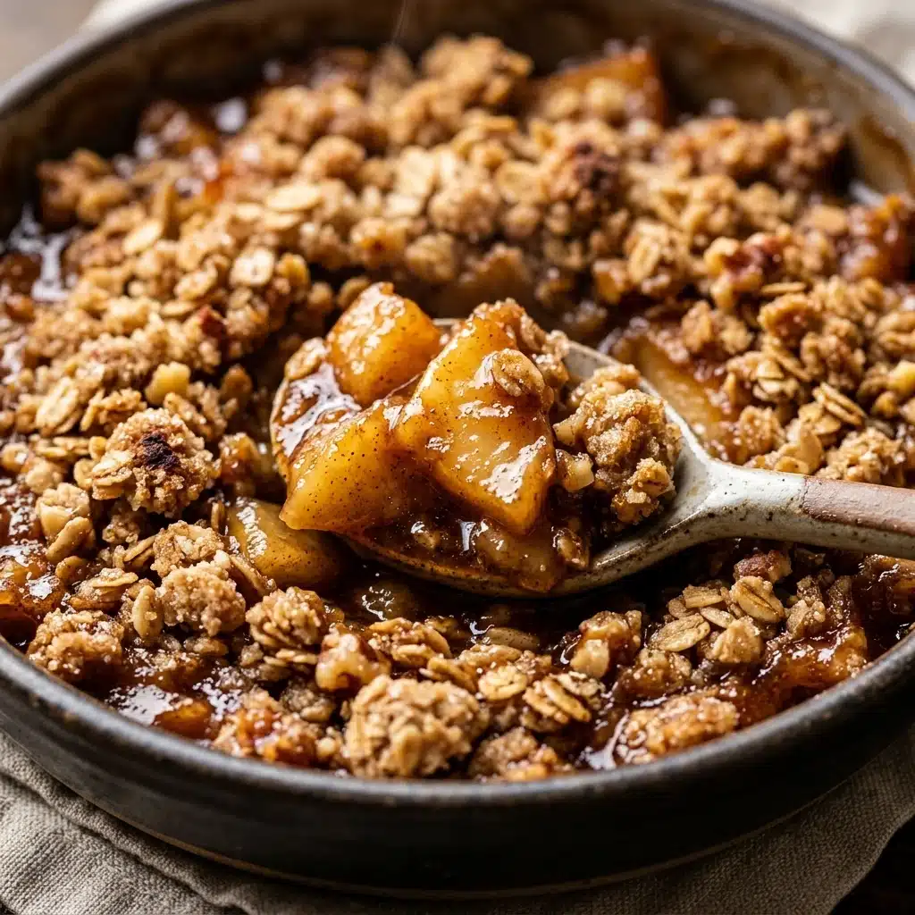 Cinnamon Apple Crumble
