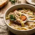 Cozy Chicken Noodle Soup for Easy Fall Dinner Nights