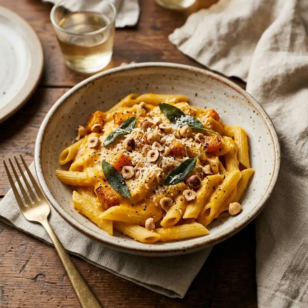Creamy Butternut Squash Pasta for an Easy Fall Dinner