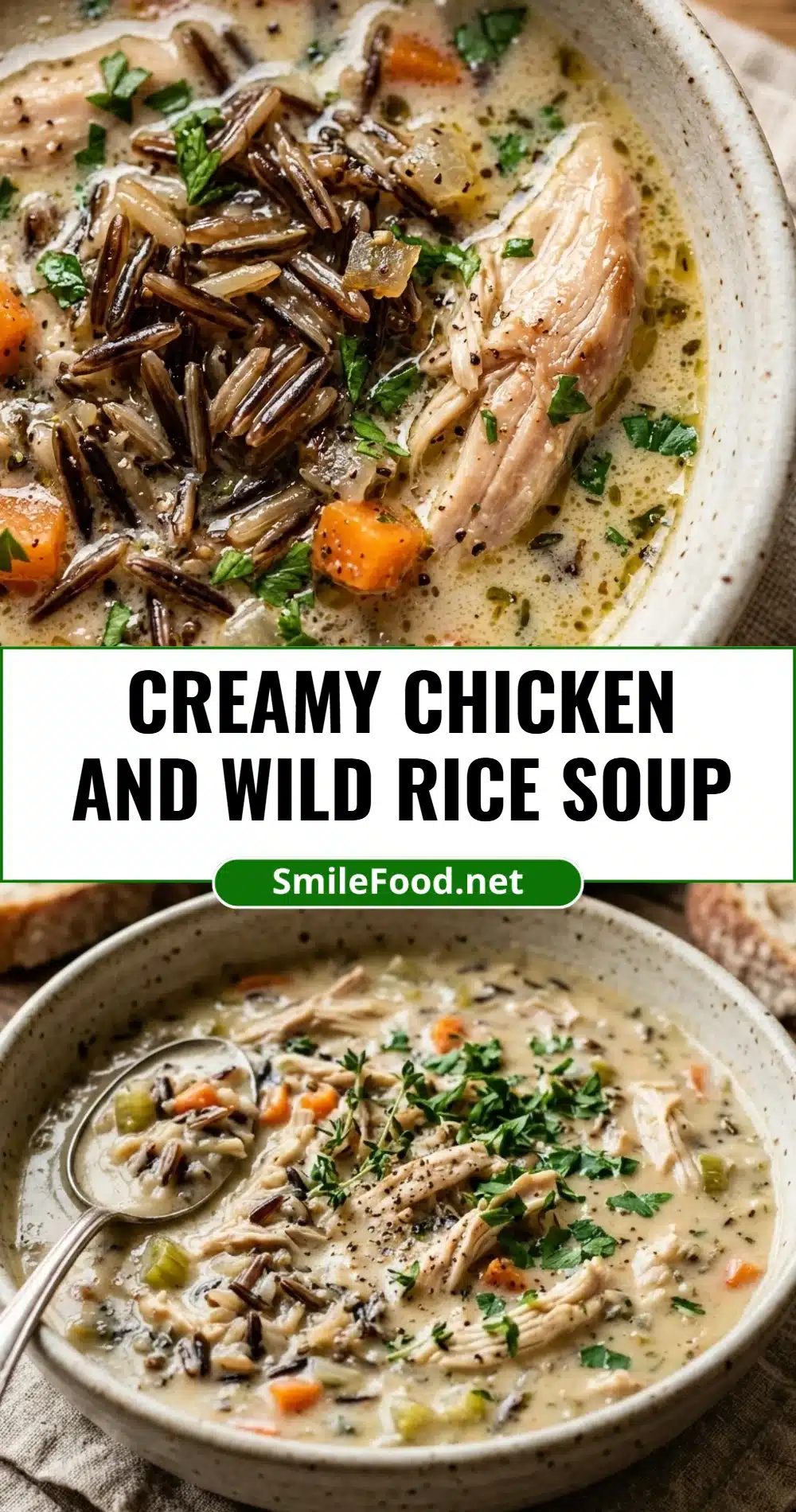 Creamy Chicken and Wild Rice Soup