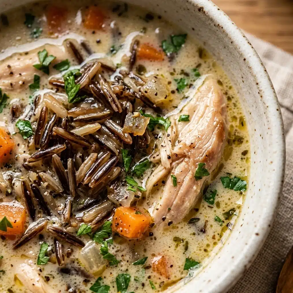 Creamy Chicken and Wild Rice Soup