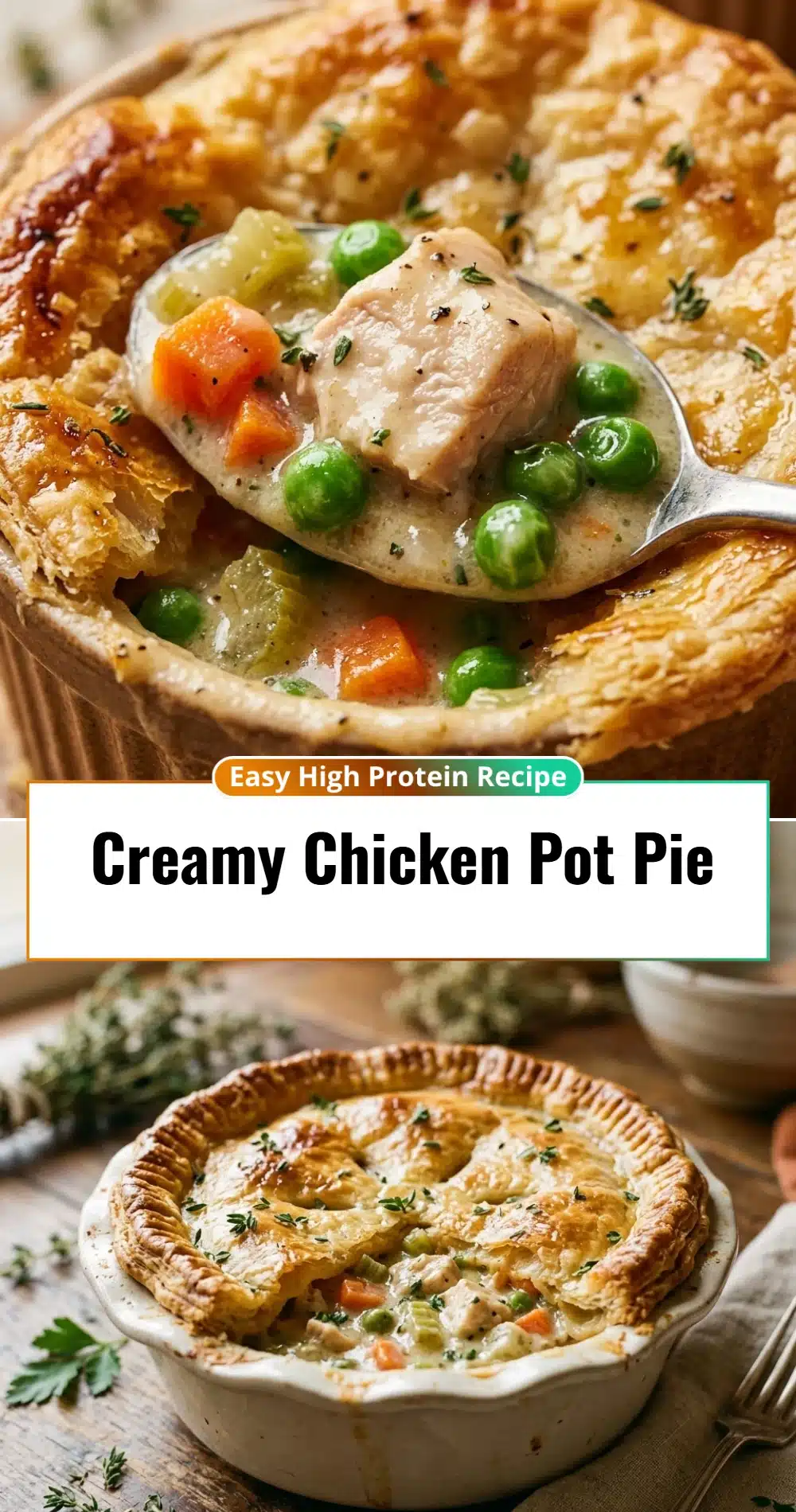 Creamy Chicken Pot Pie
