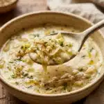 Creamy Garlic Cabbage Soup for Easy Fall Comfort Food