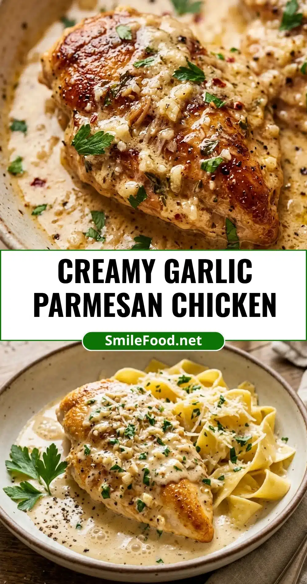 Creamy Garlic Parmesan Chicken