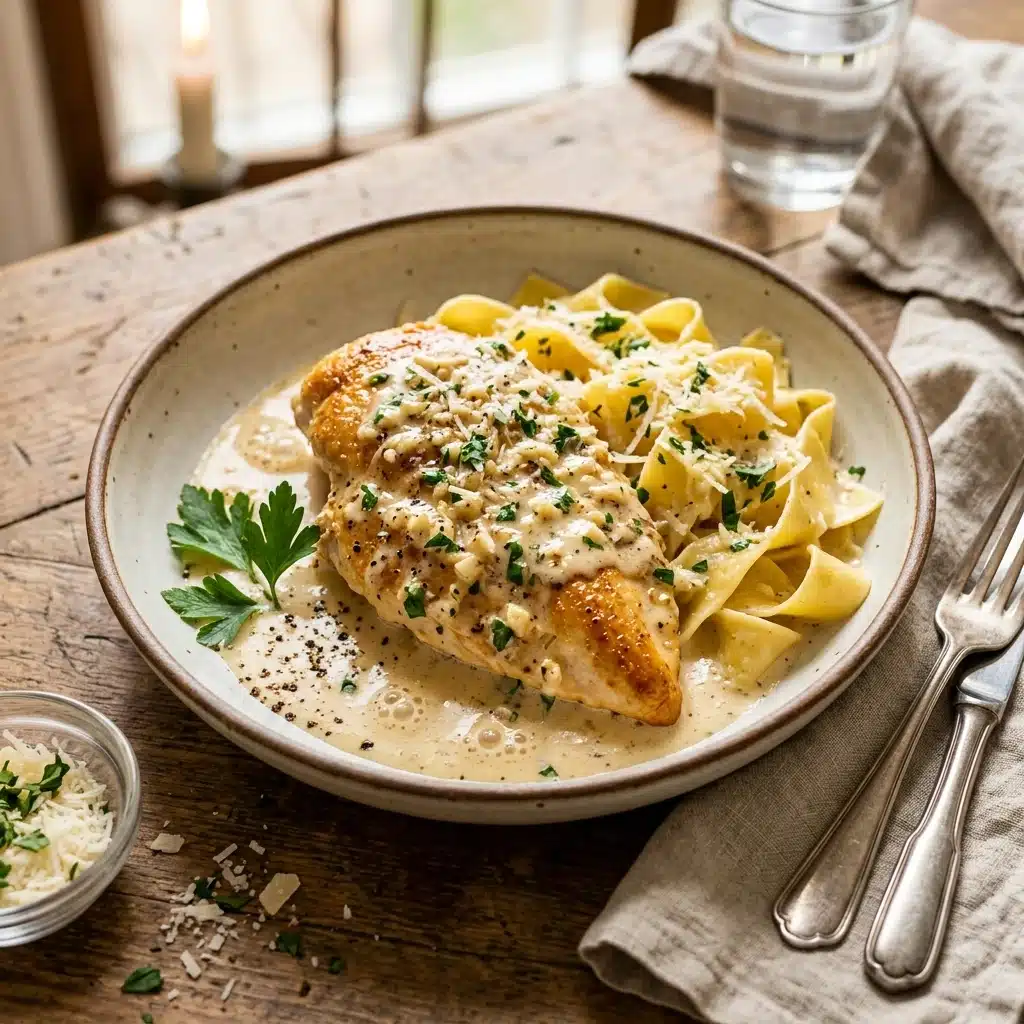 Creamy Garlic Parmesan Chicken