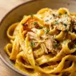 Creamy Pumpkin Chicken Pasta