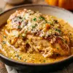 Creamy Pumpkin Parmesan Chicken for an Easy Fall Dinner