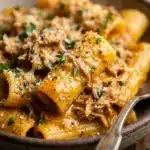 Creamy Pumpkin Turkey Pasta