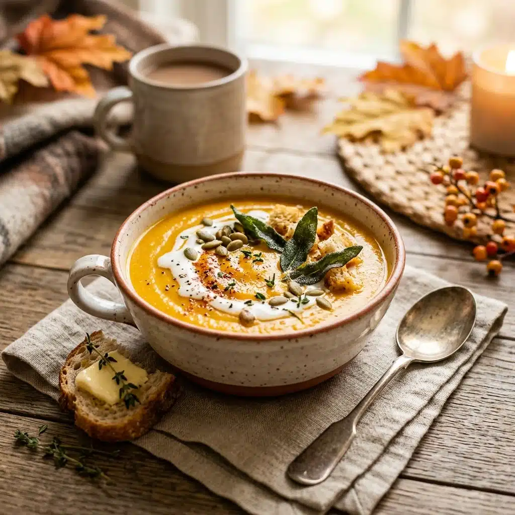 Creamy Sweet Potato Soup for Cozy Fall Comfort Food