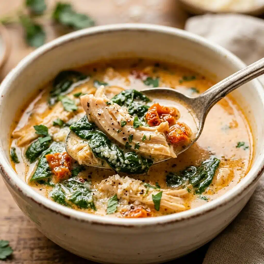 Creamy Tuscan Chicken Soup