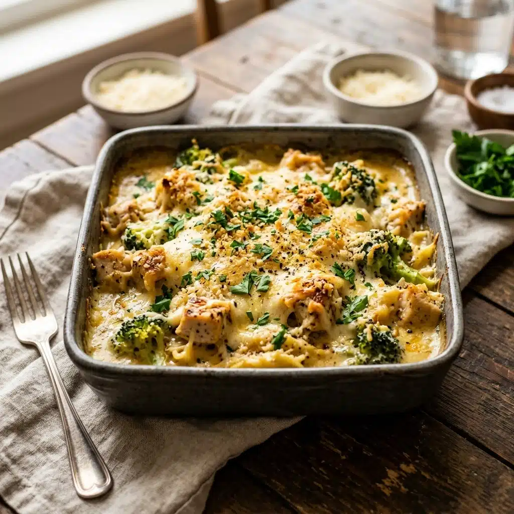 Garlic Parmesan Chicken Bake