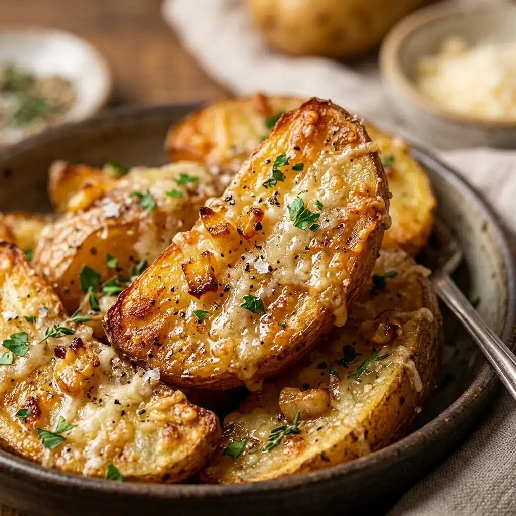 Garlic Parmesan Roasted Potatoes