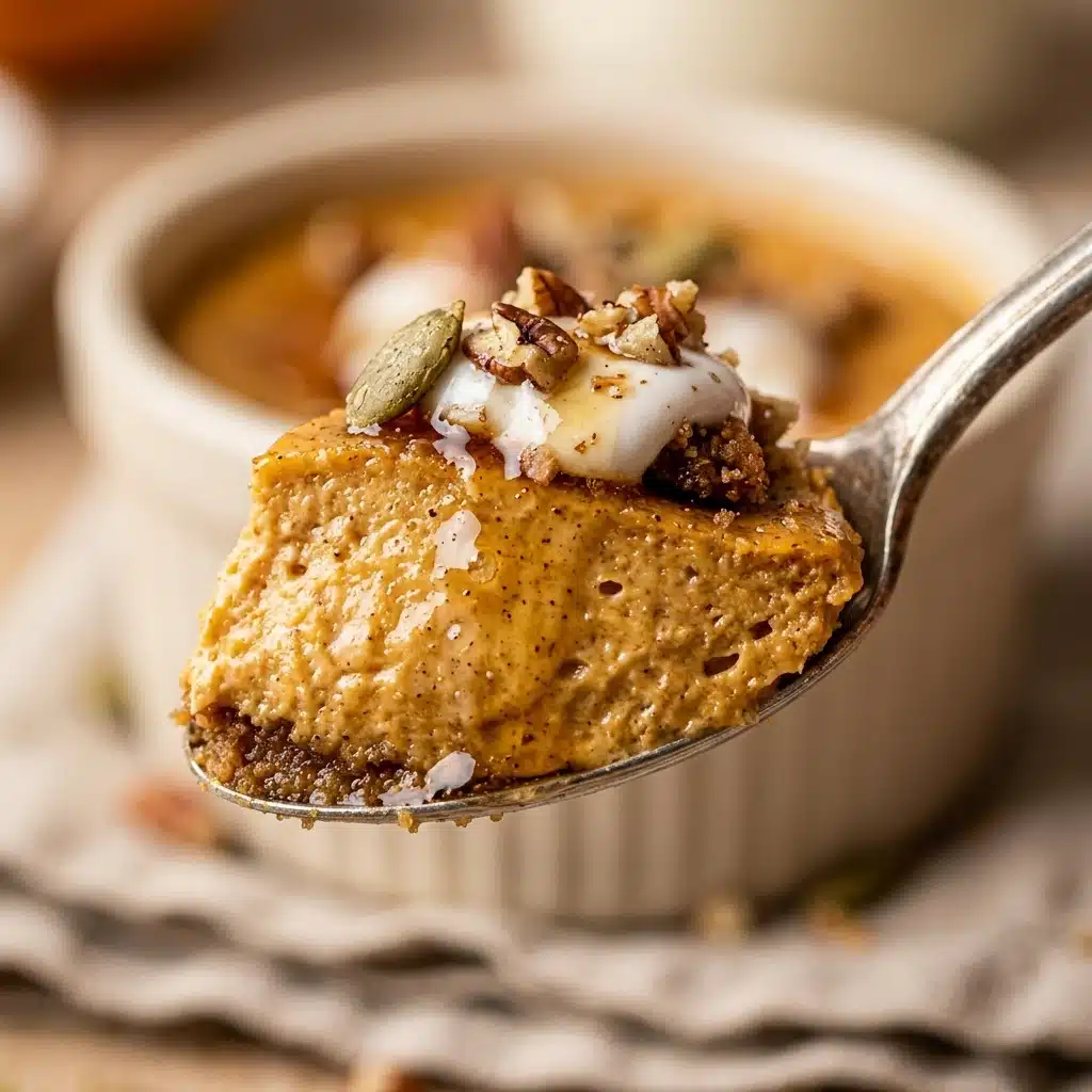 High Protein Pumpkin Cheesecake