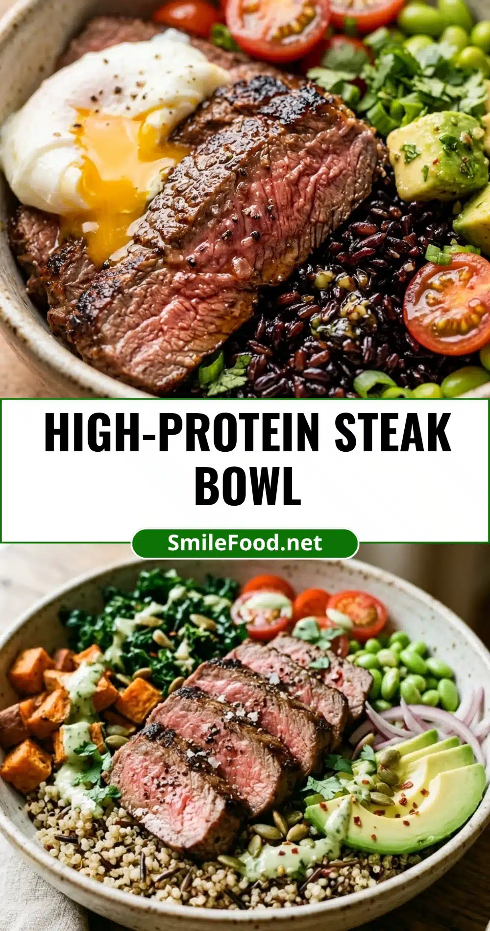 High-Protein Steak Bowl
