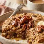 Maple Pecan Baked Oatmeal for a Cozy Fall Breakfast