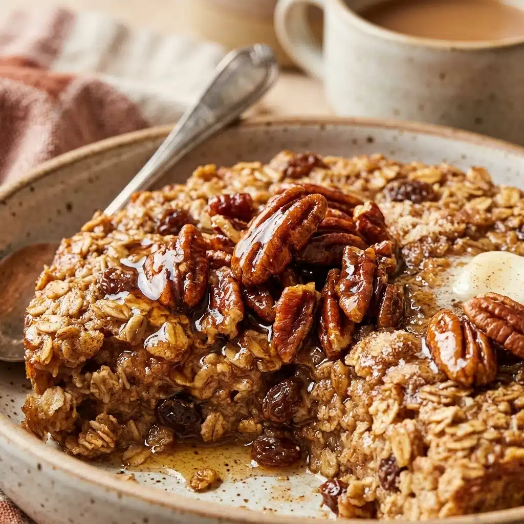 Maple Pecan Baked Oatmeal for a Cozy Fall Breakfast