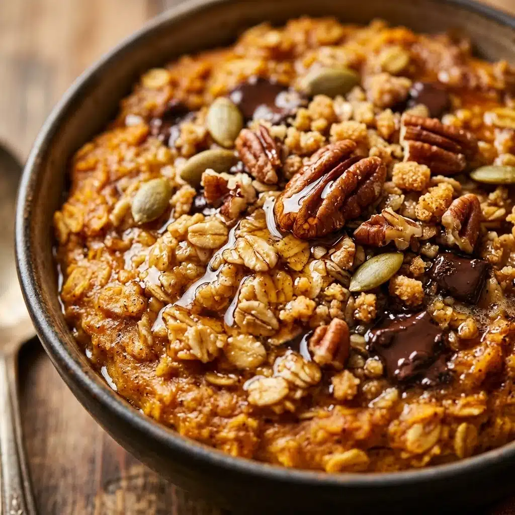 Pumpkin Baked Oatmeal for an Easy Fall Breakfast