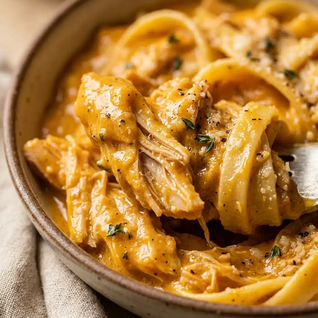 Pumpkin Chicken Alfredo