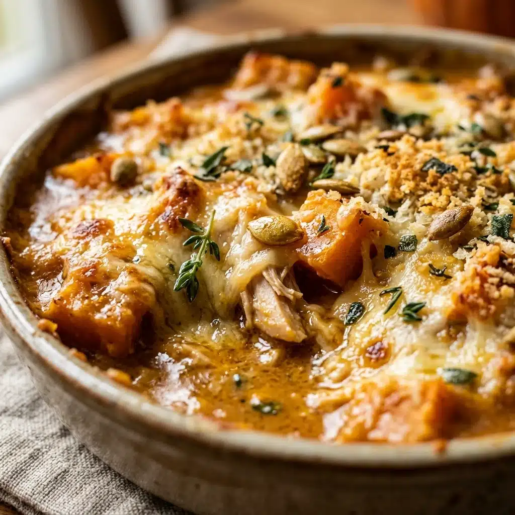 Pumpkin Chicken Casserole for a Cozy Family Dinner