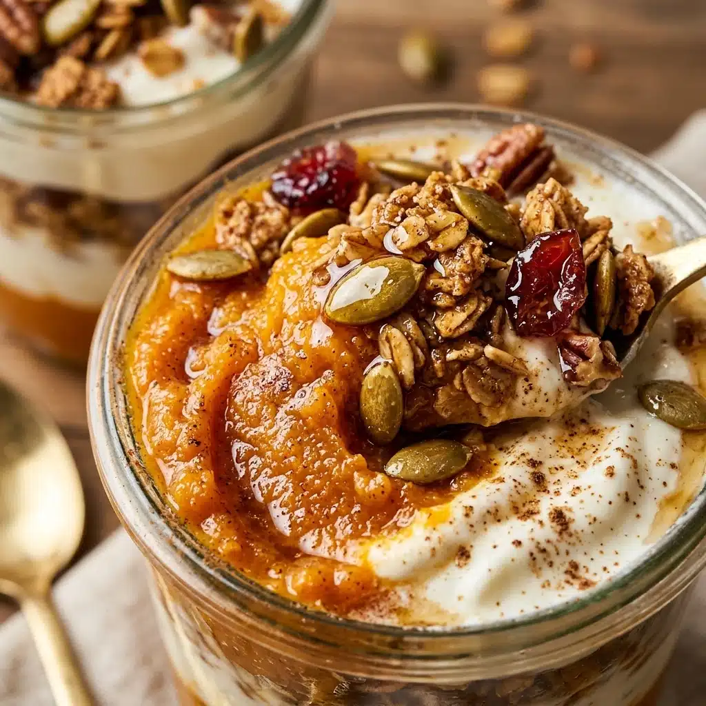 Pumpkin Greek Yogurt Parfait