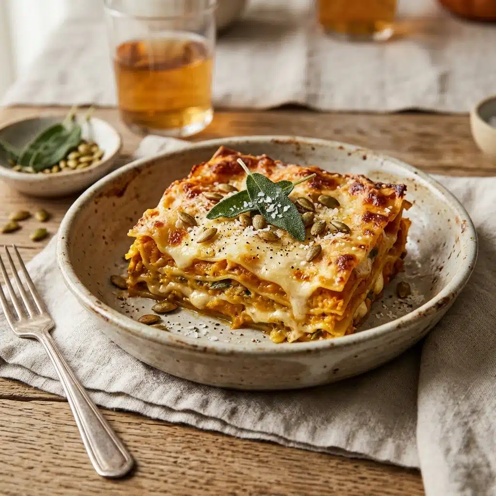 Pumpkin Lasagna