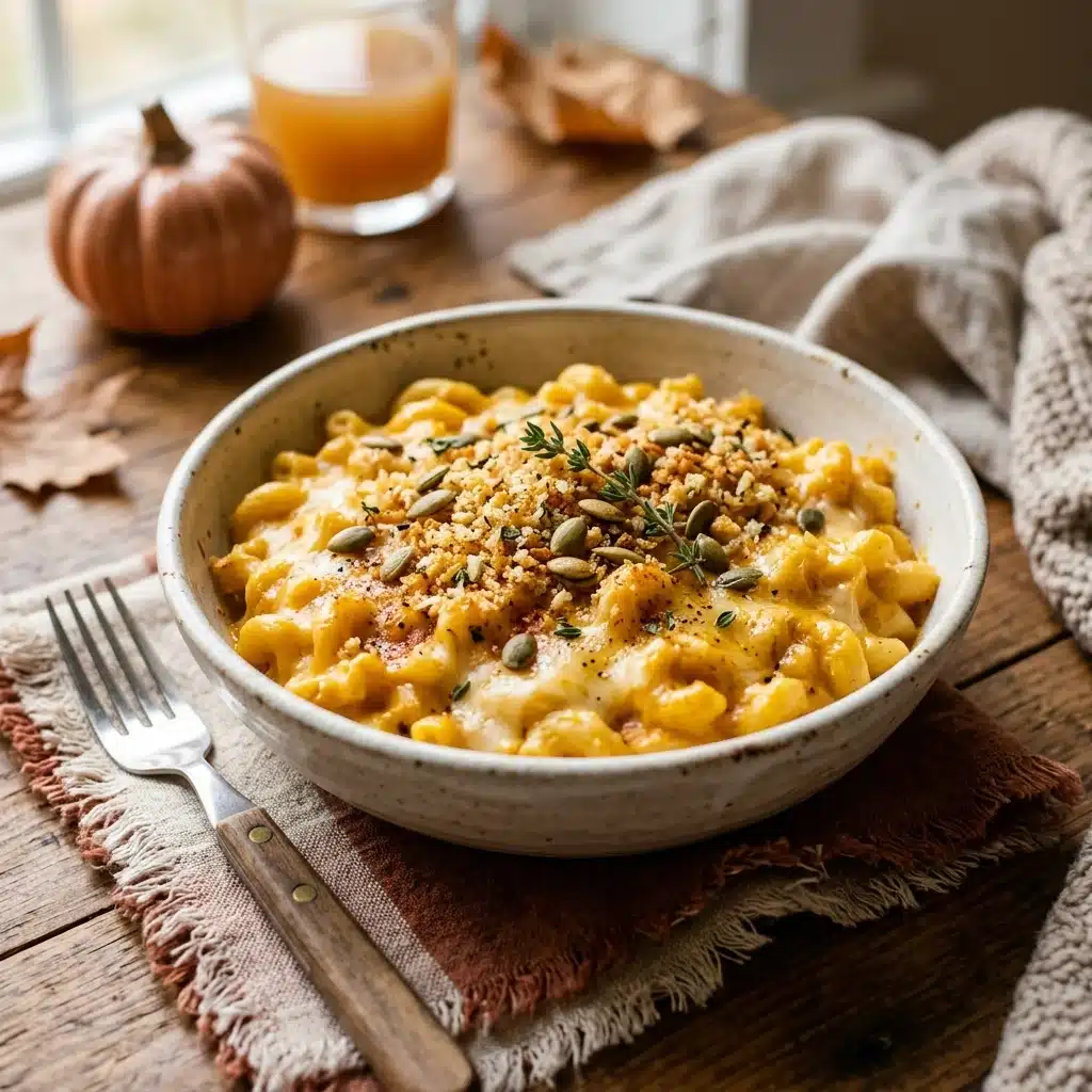 Pumpkin Mac and Cheese for the Ultimate Fall Comfort Food