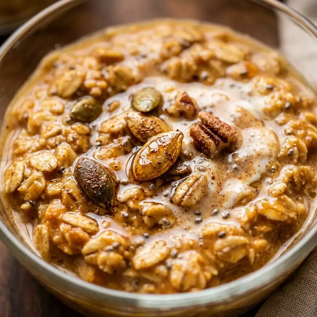 Pumpkin Protein Overnight Oats