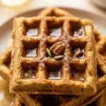 Pumpkin Protein Waffles