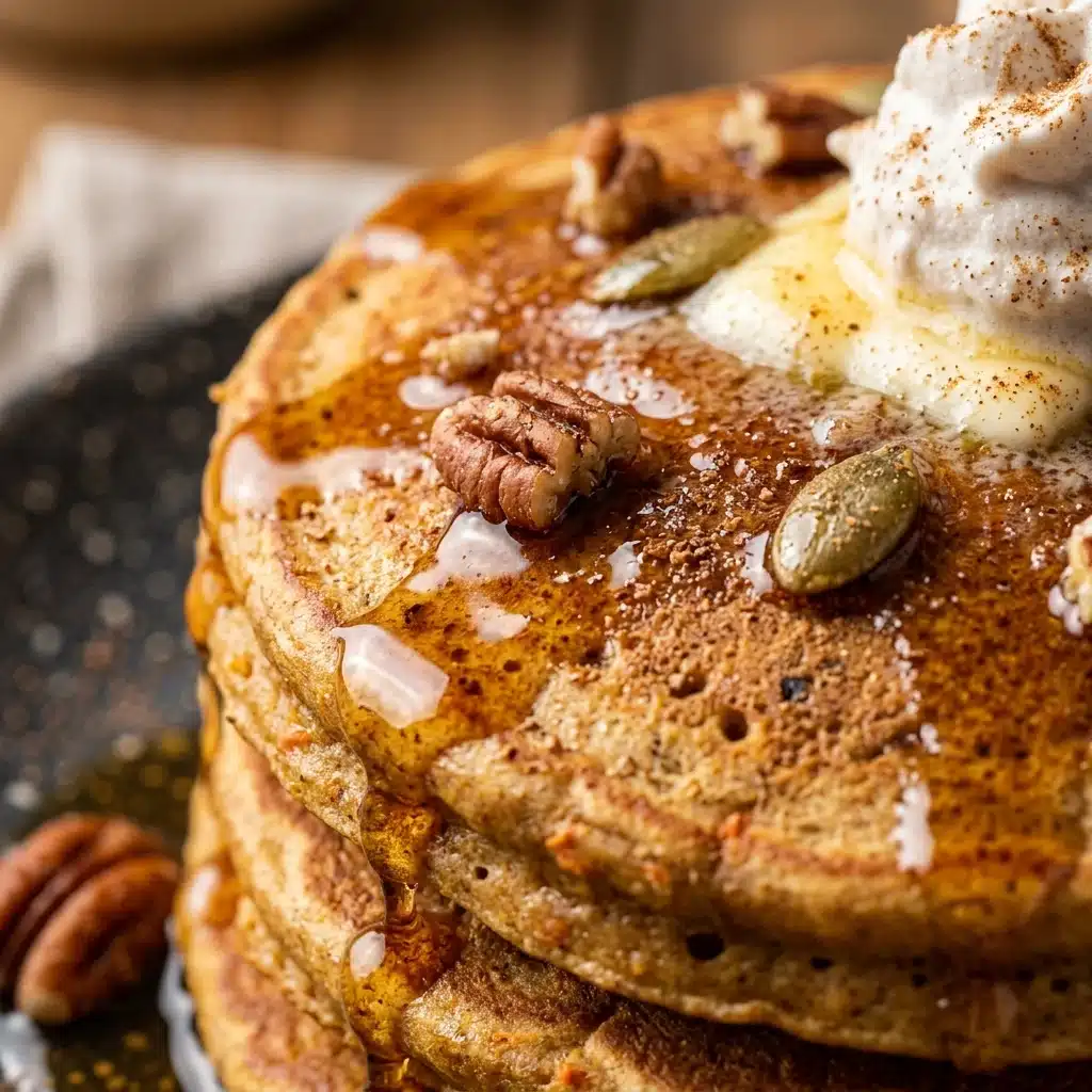 Pumpkin Spice Protein Pancakes