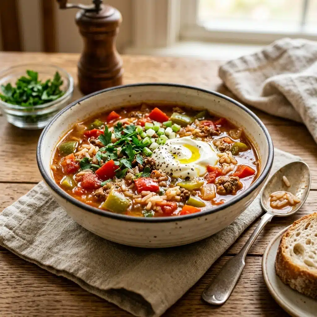 Stuffed Pepper Soup