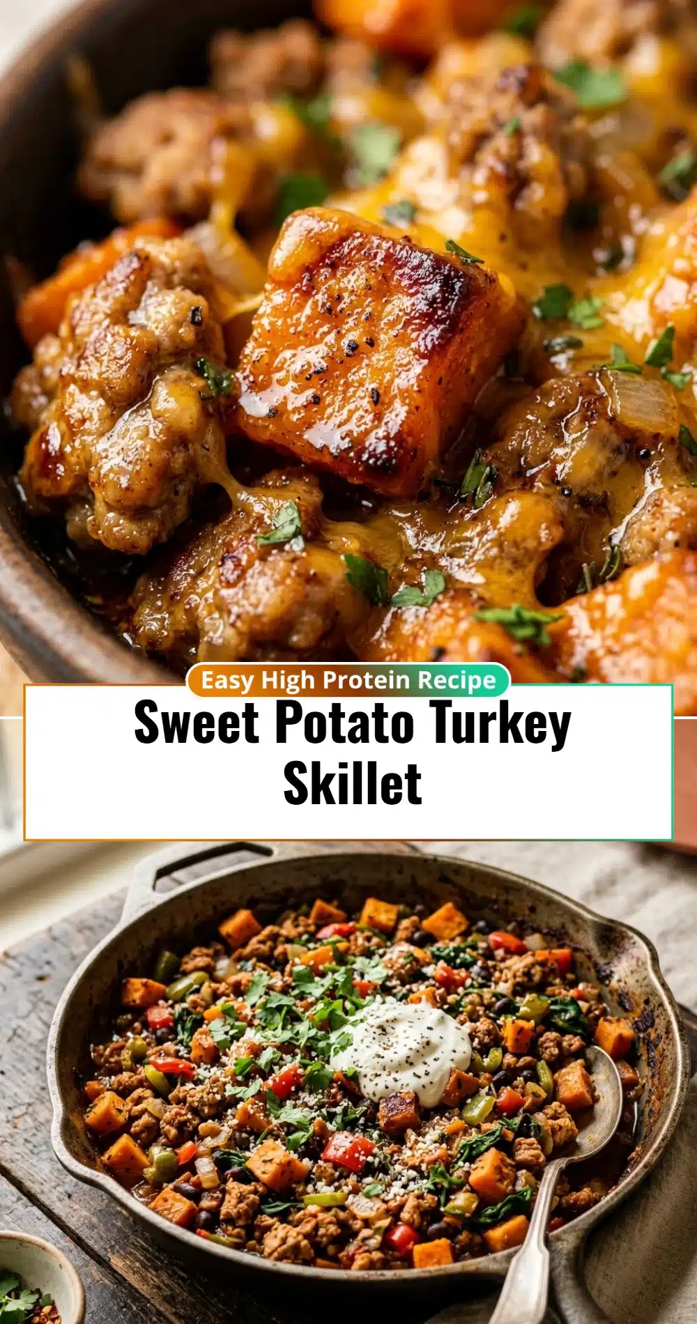 Sweet Potato Turkey Skillet