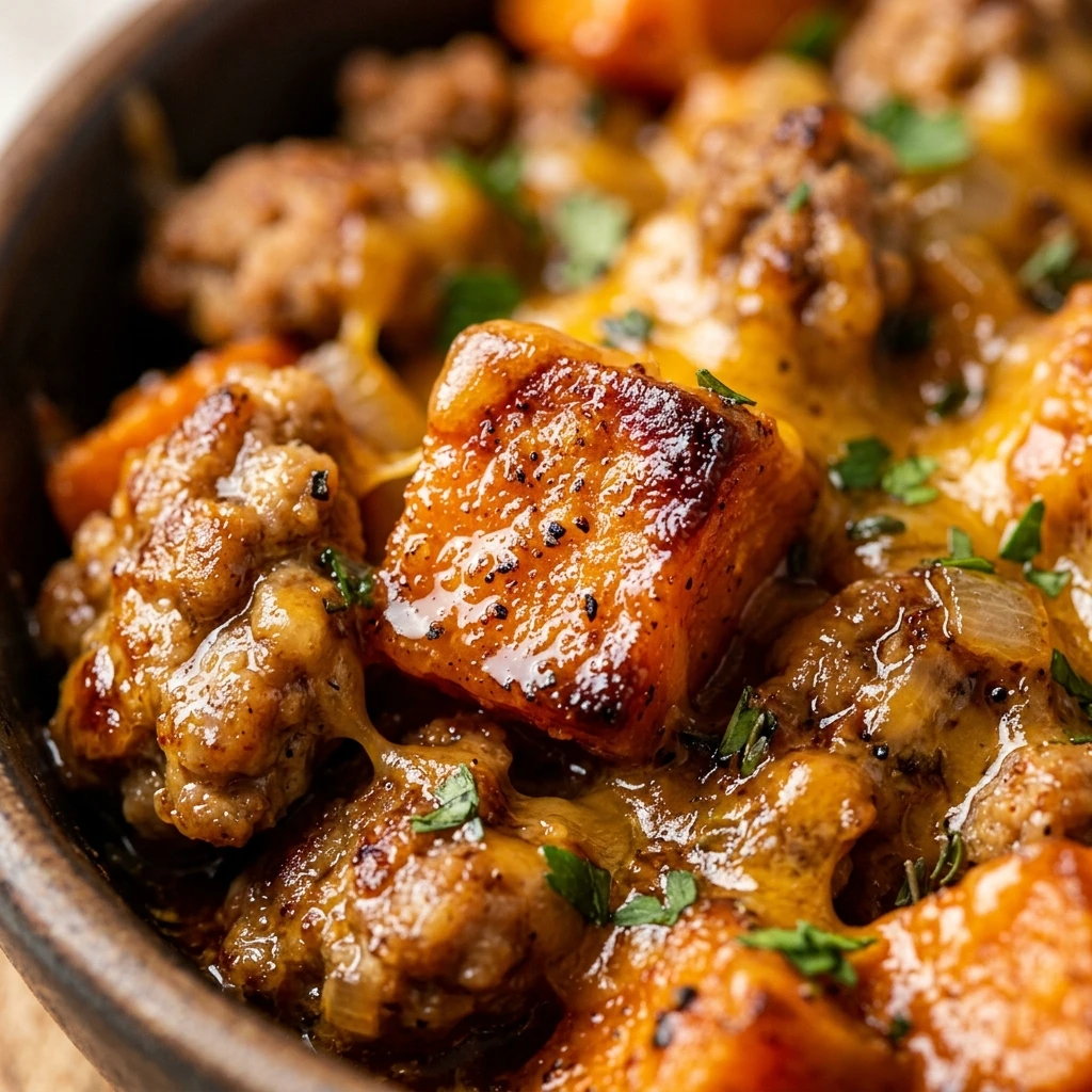 Sweet Potato Turkey Skillet