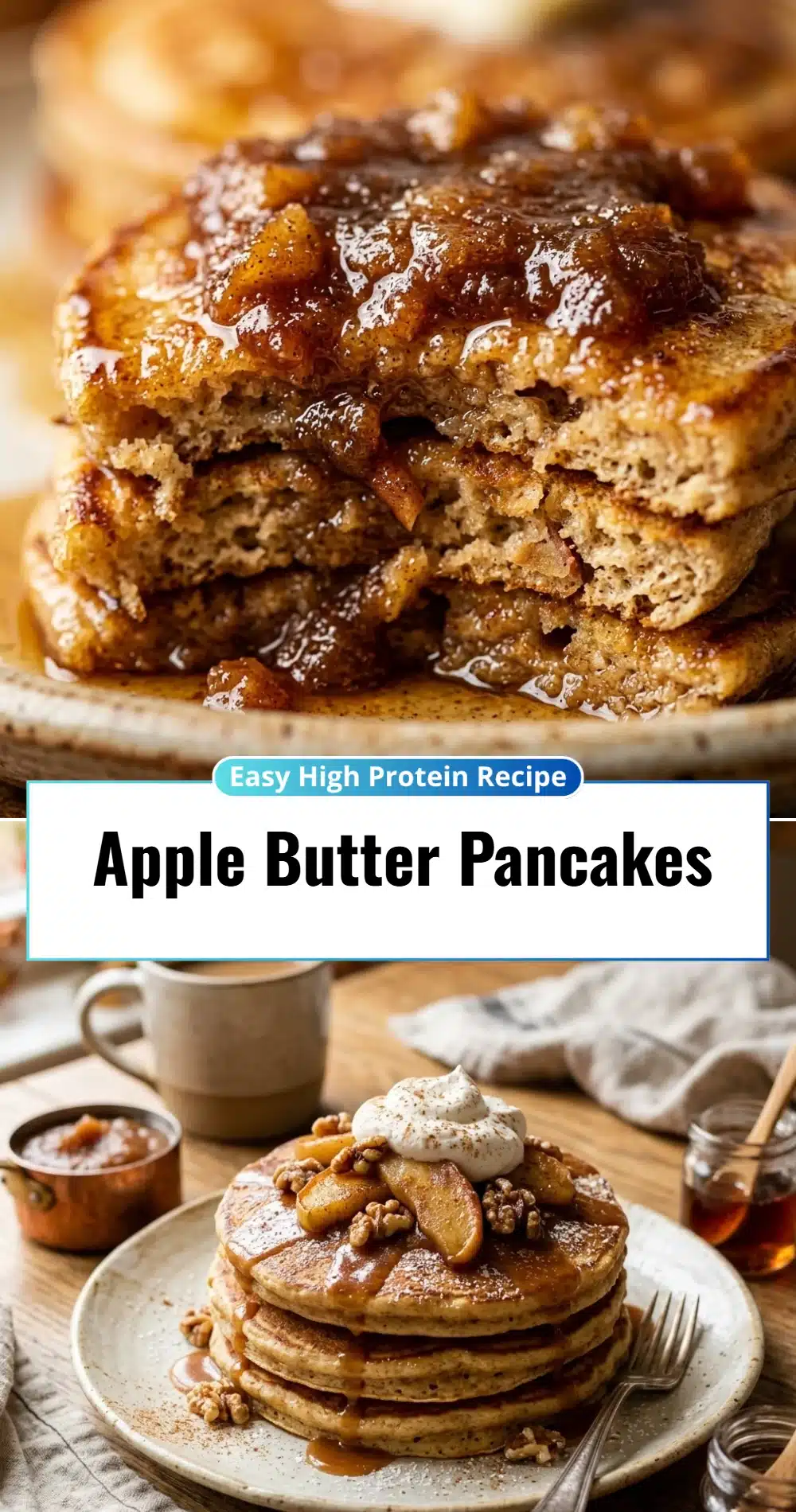 Apple Butter Pancakes